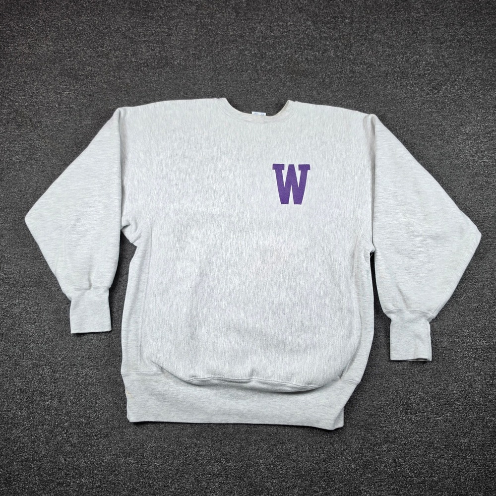 Vintage Williams College Champion Reverse Weave Sweatshirt Gray Mens XL USA